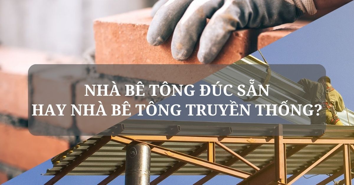 nhà bê tông đúc sẵn