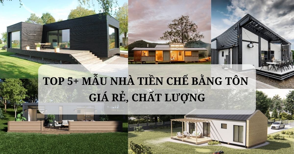 nhà tiền chế bằng tôn