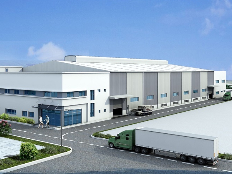 Mẫu nhà xưởng 2000m²