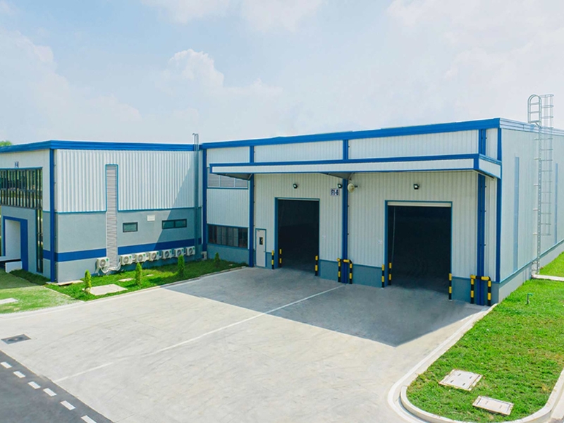 Mẫu nhà xưởng kết hợp văn phòng