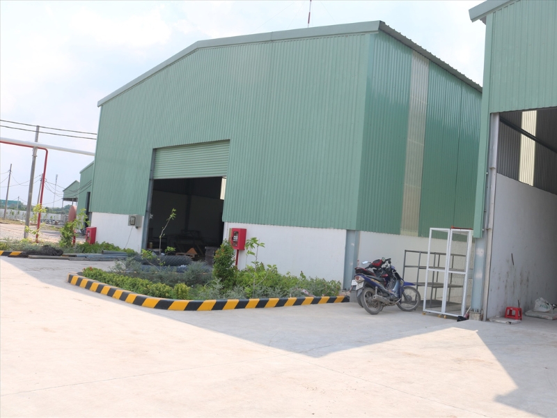 Mẫu nhà xưởng bằng tôn